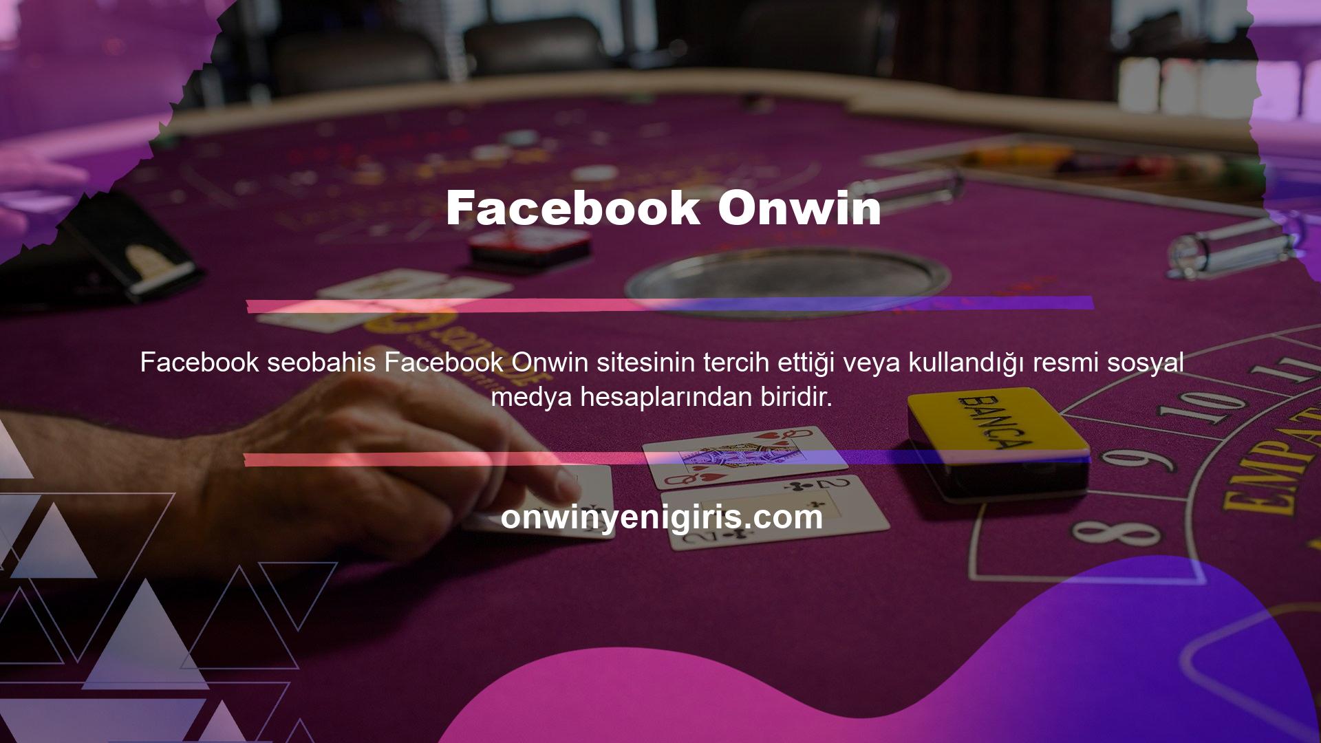 Facebook Onwin