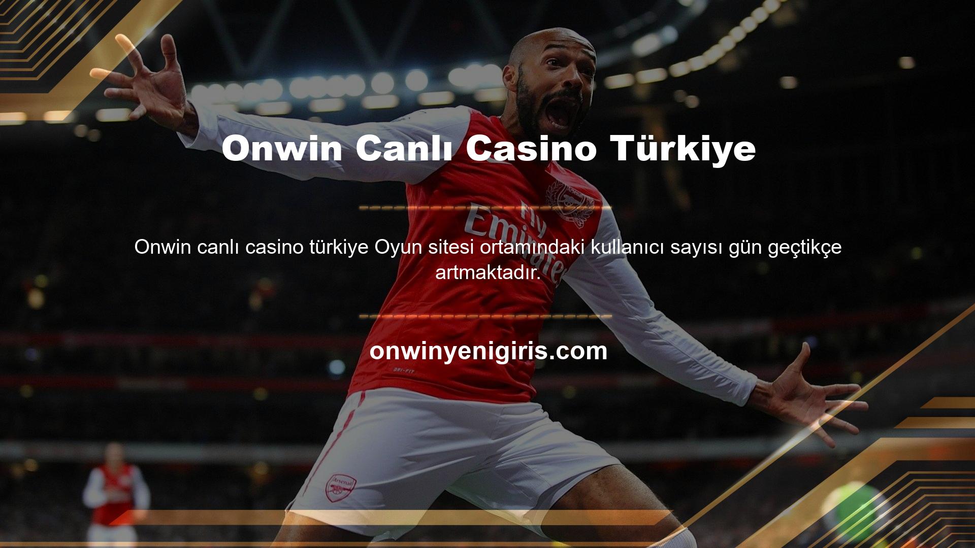 Onwin Canlı Casino Türkiye
