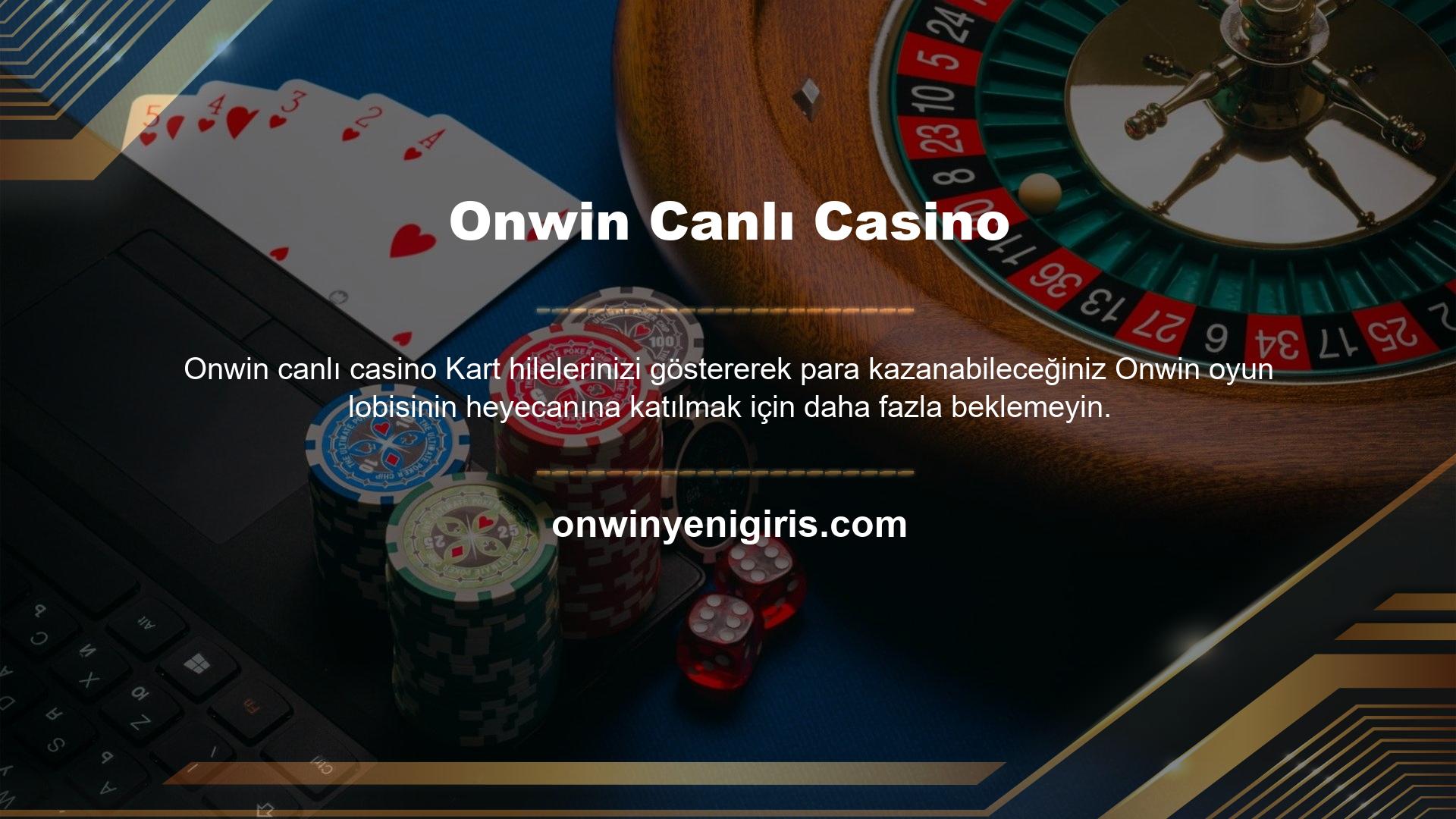Onwin Canlı Casino