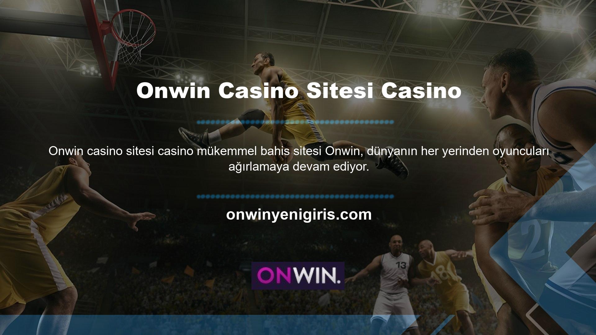 Ayrıca Onwin üst düzey müsabakalar için her an kupon oluşturabileceği mobil web sitesini yayına aldık