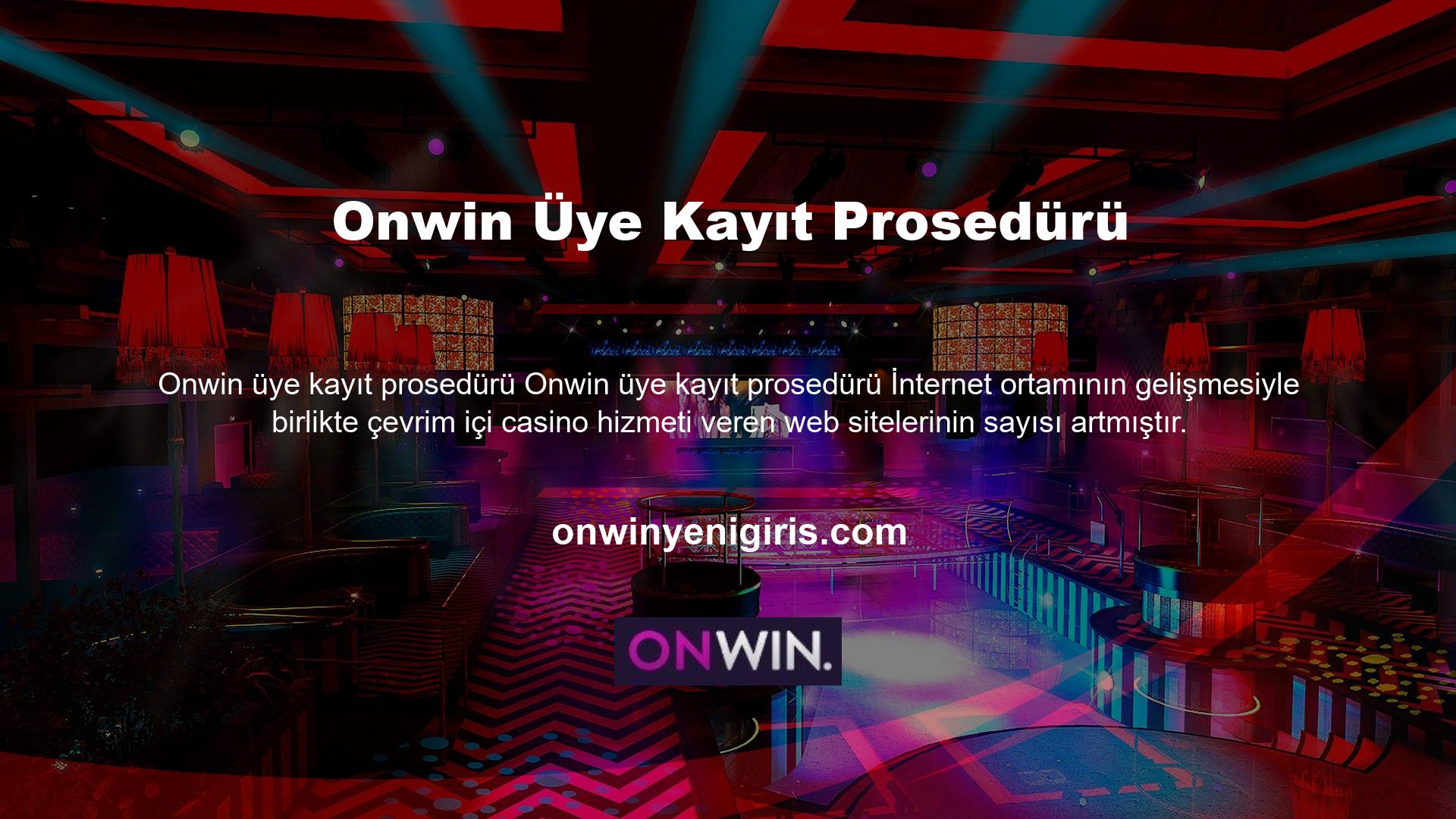 Onwin web sitesi, bahis piyasasının en iyilerinden biridir ve son birkaç gündür büyük ilgi görmektedir