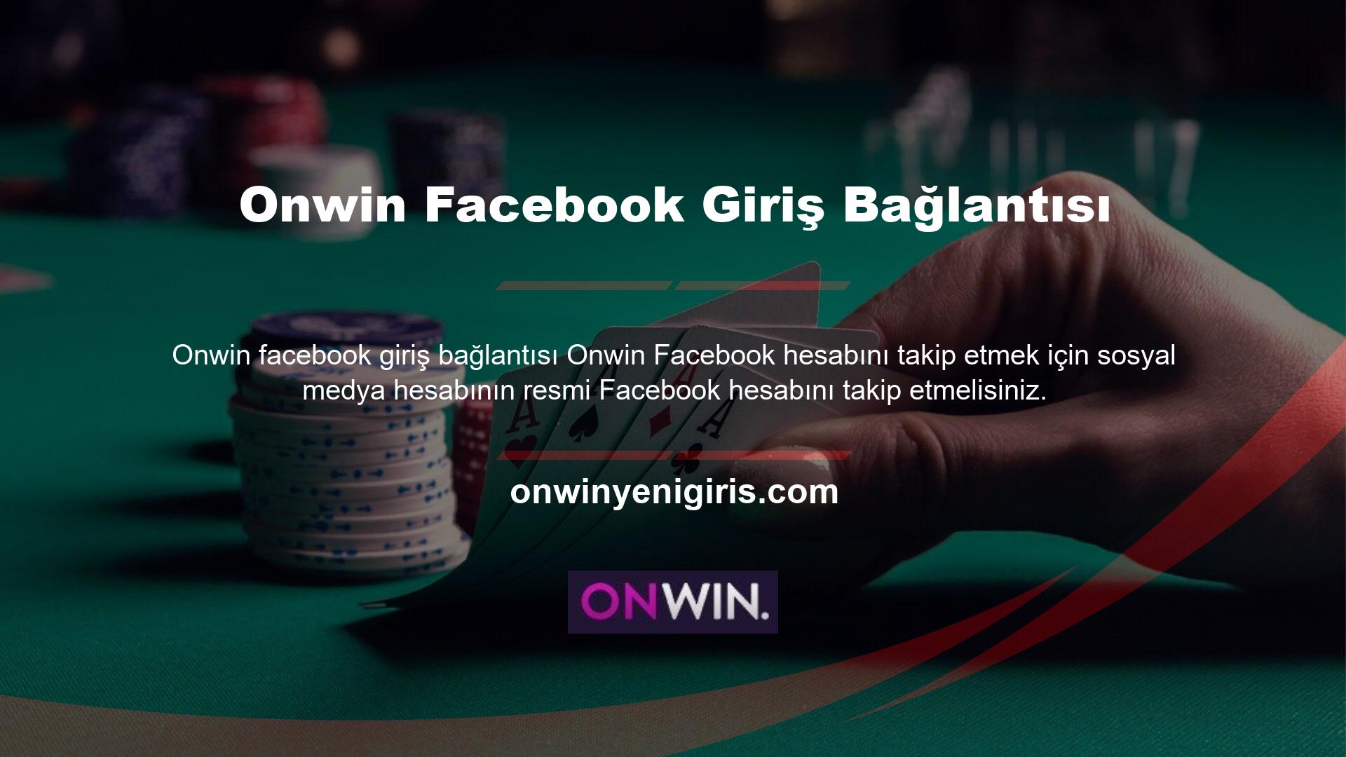 Erişmek için lütfen Onwin Facebook giriş bağlantısını kullanarak yazıya yanıt verin